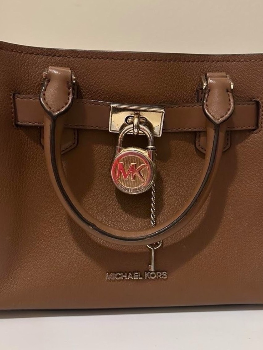 Michael Kors Small Hamilton Satchel Bag - Picture 2 of 7